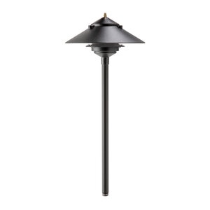 Vista PR-9217 Path Light Aluminum Black Finish No Lamp