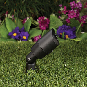 Vista GR-5004 Up Light Aluminum Housing Black 2.5W 2950K 60 Deg. LED