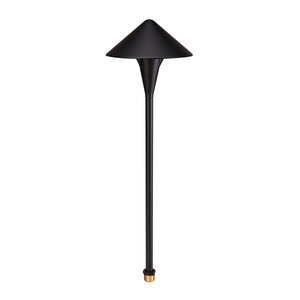 Vista PR-6500 Path Light Aluminum Black Finish No Lamp