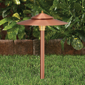 Vista PR-2127 Path Light Copper Housing Copper Finish 2.5W 2950K LED