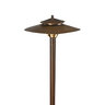 Vista Olde Brass Path Light No Lamp