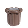 Vista GW-5262 Well Light Aluminum Housing Bronze No Lamp