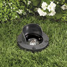 Vista GW-5271 Well Light Composite Housing Black No Lamp
