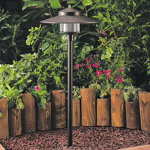 Vista PR-9260 Path Light Aluminum Black Finish 2.5W 2950K LED