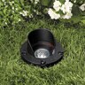 Vista GW-5261 Well Light Aluminum Housing Black No Lamp