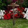 Vista PR-4704 Path Light Aluminum Architectural Bronze Finish No Lamp