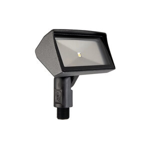 Ground Mount LED Compact Flood Light Black 5106 2W 2950K Clear Lens
