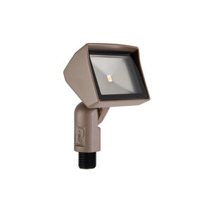 Vista GR-5105 Flood Light Aluminum Housing Architectural Bronze 3W LED Frost Lens