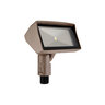 Vista GR-5106 Flood Light Aluminum Housing Architectural Bronze 4W 3000K LED Frost Lens