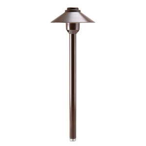 Vista PR-2267 Path Light Aluminum Dark Bronze Finish 2.5W 2950K LED