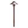 Vista PR-2267 Path Light Aluminum Dark Bronze Finish 2.5W 2950K LED