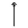 Vista PR-2265 Path Light Aluminum Black Finish 2.5W 2950K LED