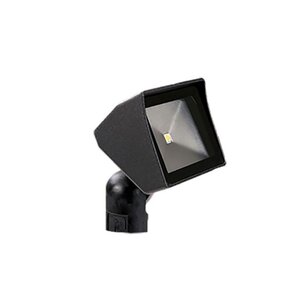 Ground Mount LED Compact Flood Light Olde Brass 5105 3W 2950K Clear Lens