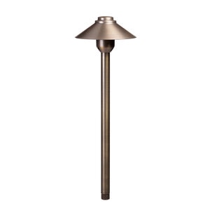 Vista 2267 Path Light Olde Brass Finish 2950K 2.5W T-3 LED