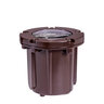 Vista GW-5262 Well Light Aluminum Housing Dark Bronze No Lam