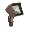 Ground Mount LED Compact Flood Light Olde Brass 5105 2W 2950K Clear Lens