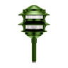 Aluminum 3 Tier Path Light Verde Green No Lamp
