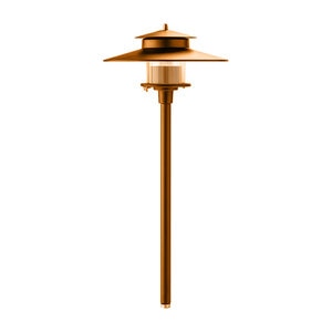 Vista PR-9207 Pagoda Light Bronze G4 1.5W Ground Mount Aluminum
