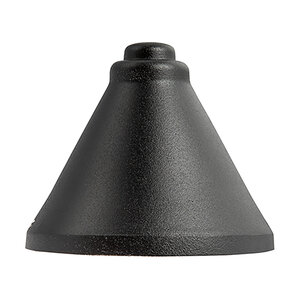 Vista PR-4708 SL-4250 Bell Black G4 1.5W Step and Wall Mount Light Fixture, Aluminum Construction