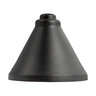 Vista PR-4708 SL-4250 Bell Black G4 1.5W Step and Wall Mount Light Fixture, Aluminum Construction