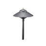 Vista PR-9216 Path Light Aluminum Black Finish No Lamp