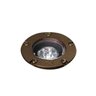 Vista GW-5262 Well Light Aluminum Housing Bronze No Lamp