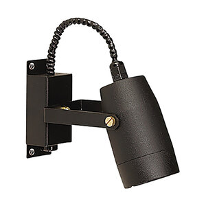 DOWN LIGHT 2237 BLACK NO LAMP