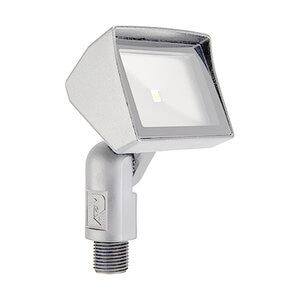 Ground Mount LED Compact Flood Light White 5105 4W 2950K Clear Lens