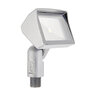 Ground Mount LED Compact Flood Light White 5105 4W 2950K Clear Lens