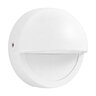 Vista Step Light Round Eyelid LED White 2.5W Warm White T3 15 ft White Wire Lead