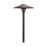 Vista PR-4708 Path Light Aluminum Bronze Finish No Lamp