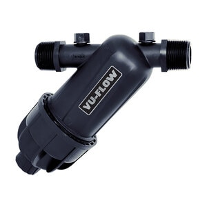 Vu-Flow 1" (Inlet/Outlet Size) Y-Strainer W/ 150 Mesh Screen W/ Purge Valve