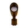 WAC Lighting BBR Colorscaping Grand Accent Light Fixture in Bronze Finish, Brass Housing, RGBWW Light Color, Ideal for Accent & Up Lighting