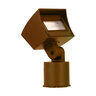 WAC Lighting Colorscaping Wall Wash Light Bronze on Brass Accent Fixture, Brass Housing