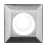 WAC Lighting Inground Square Light 2 in. 2700K Polished Stainless Steel LED Fixture, 170 Lumens, 25° Beam Angle, Dimmable, Integrated Design, 12V, 4W