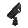 WAC Lighting LED Landscape Spotlight Aluminum Black Finish 120V 3000K with Adjustable Beam Angle 15° - 60° and 795 Lumens Output