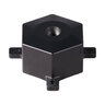 WAC Lighting 5000 Series Tree Junction Box Black Aluminum 4.4 in. Mounting Solution
