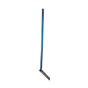 WW Mfg Trench Scoop Long Handle with Narrow Ground Shark Blade, No Teeth