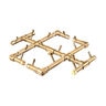 180K BTU Crossfire Brass Burner