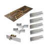 Warming Trends Raffinato Gas Insert Kit Rectangle 32 in. x 17.75 in. LP and NG
