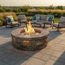Warming Trends Weston Stone Gas Insert Kit Round 39 in. Liquid Propane