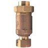 Wilkins 700XL Dual Check Valve Lead Free Bronze 1 in. MNPT x Union FNPT