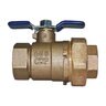 Watts 622 Full Port Ball Valve Non-Tapped Lead Free w/ Union