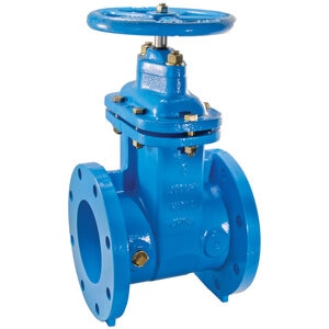 Watts Gate Valve 405-NRS-RW Series Flanged Joint 200 PSI 4 in. Cast Iron 