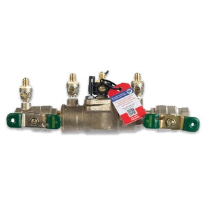 Watts LF007M3 Double Check Assembly w/ Ball Valves 3/4 in. Lead Free Bronze w/ Freeze Sensing Capability (Sensing Upgrade Kit Sold Separately)