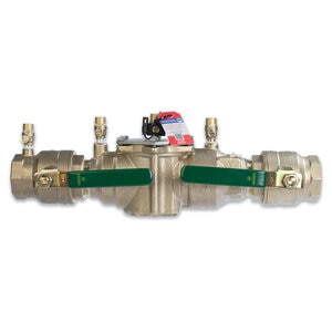Watts LF007M1 Double Check Assembly w/ Ball Valves 2 in. Lead Free Bronze w/ Freeze Sensing Capability (Sensing Upgrade Kit Sold Separately)