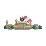 Watts LF007M1 Double Check Assembly w/ Ball Valves 1 in. Lead Free Bronze w/ Freeze Sensing Capability (Sensing Upgrade Kit Sold Separately)