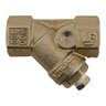 Watts 1 in. Lead Free Wye Bronze Strainer THD Tapped LF777SI