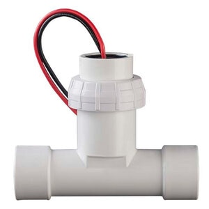 Weathermatic Flow Sensor Wired PVC Tee Mounted 1-1/2 in.