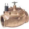Weathermatic Globe Valve 8200 Brass 2 in. w/ Flow Control FIPT x FIPT